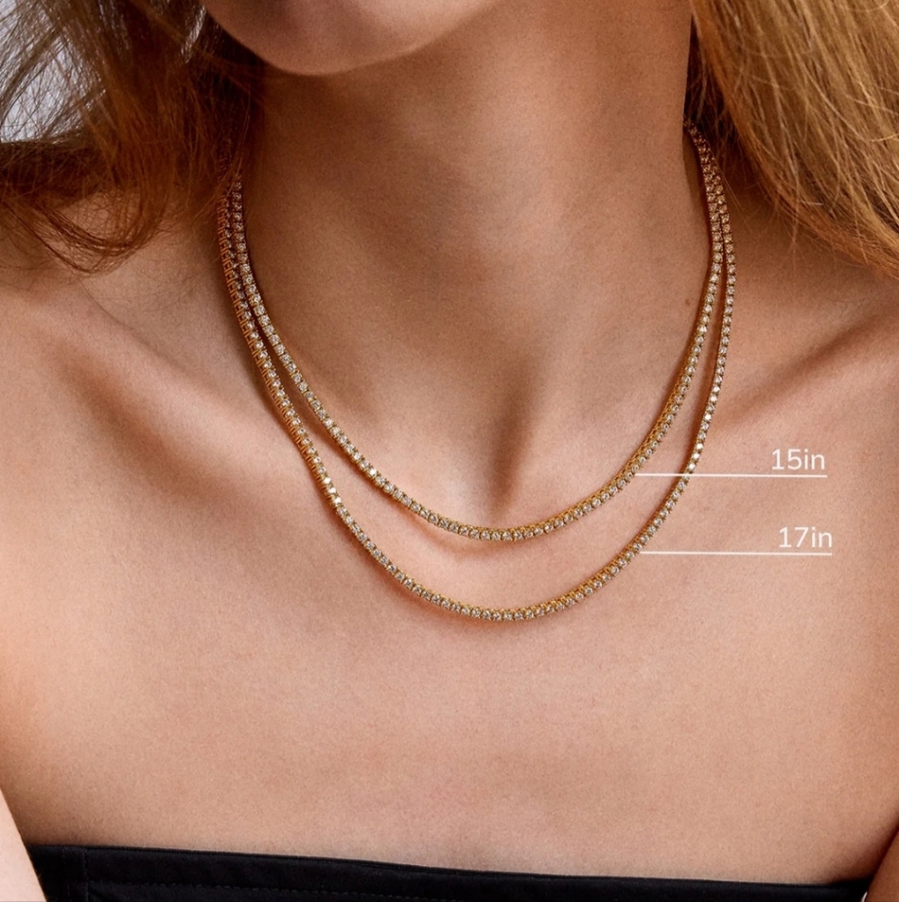 Baublebar Tennis Necklace